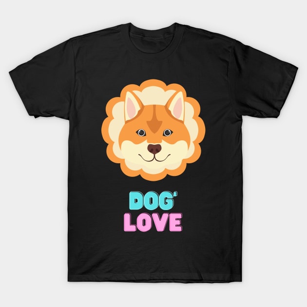 Love dogs my family T-Shirt by MeKong